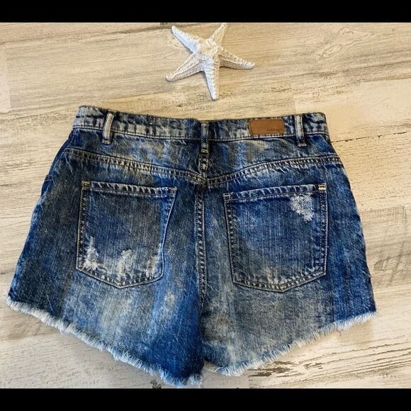 Garage high rise jean Shorts - Picture 5 of 6